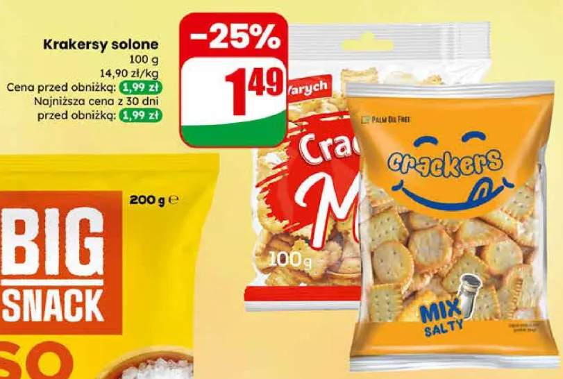 Chipsy Big Snack różne rodzaje