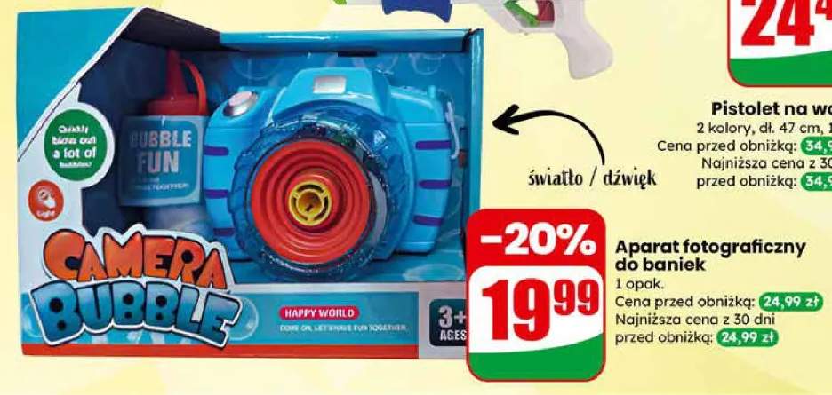 Aparat fotograficzny do baniek