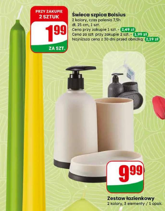 Świeca szpica Bolsius