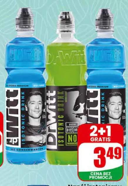 Napój izotoniczny różne rodzaje