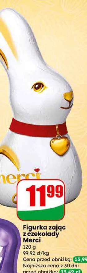 Figurka zając z czekolady