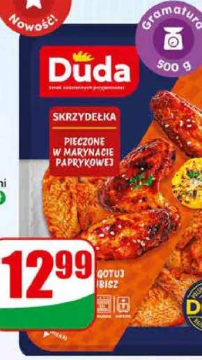 Skrzydełka z kurczaka w marynacie paprykowej