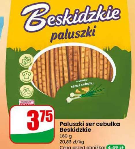 Paluszki ser cebulka Beskidzkie