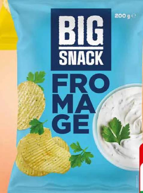 Chipsy Big Snack różne rodzaje