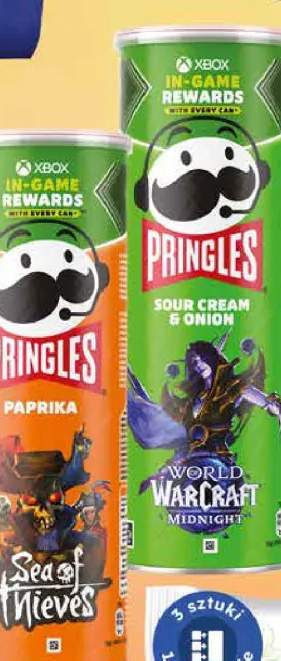 Chipsy Pringles 2 rodzaje