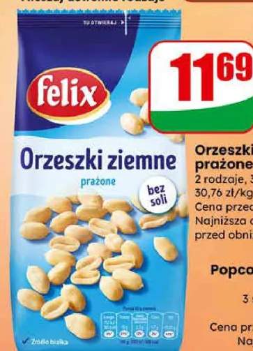 Orzeszki ziemne prażone 2 rodzaje