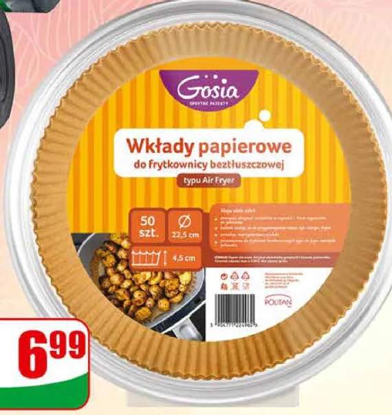 Papier do pieczenia do Air Fryer Gosia