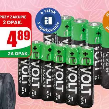 Baterie alkaliczne E-Volt
