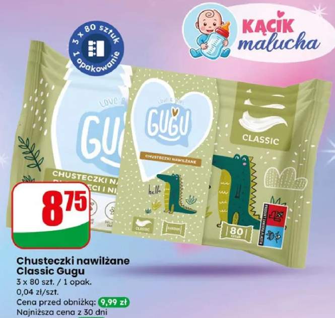 Chusteczki nawilżane Classic