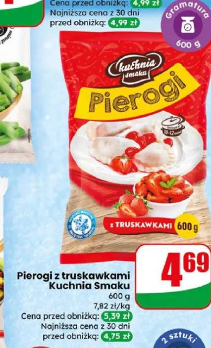 Pierogi z truskawkami Kuchnia Smaku