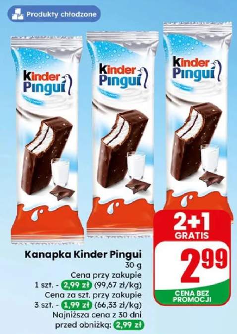 Kanapka Kinder Pingui