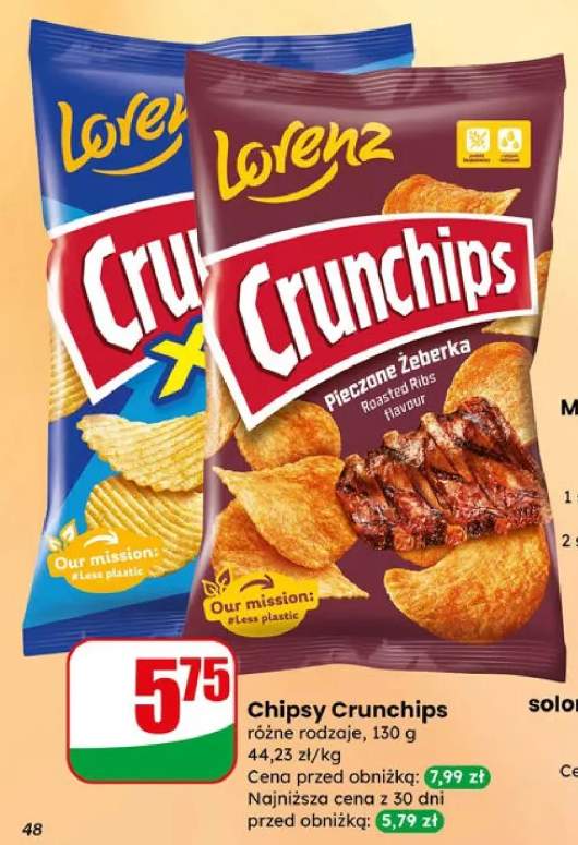 Chipsy Crunchips różne rodzaje