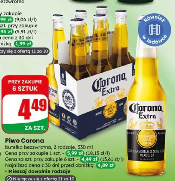 Piwo Corona Extra