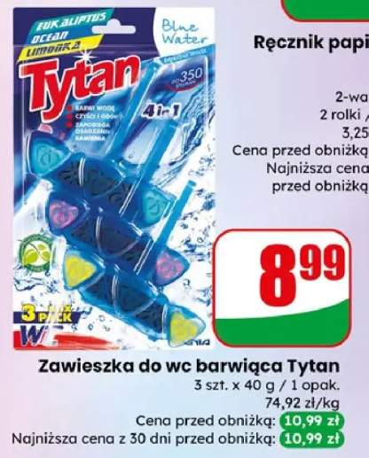 Zawieszka do wc barwiqca Tytan