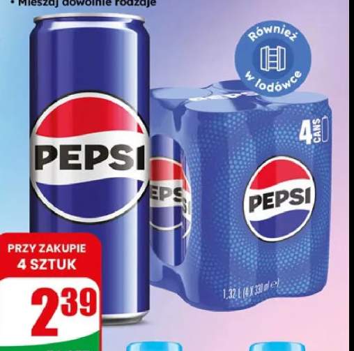 Napój gazowany różne rodzaje