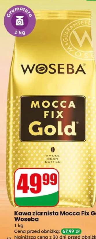 Kawa ziarnista Mocca Fix Gold