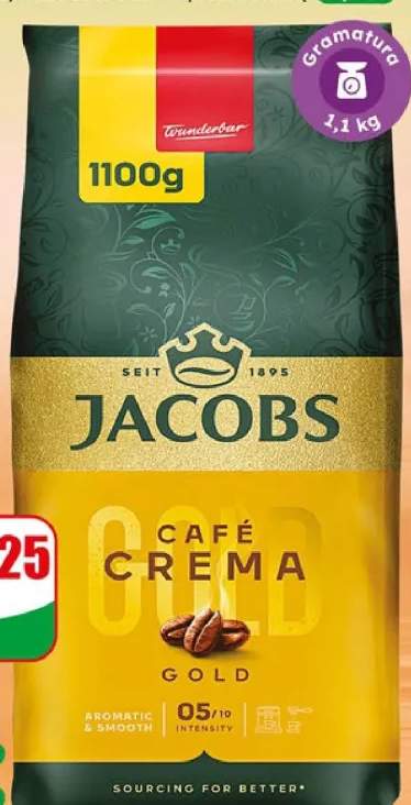 Kawa ziarnista Café Crema Gold