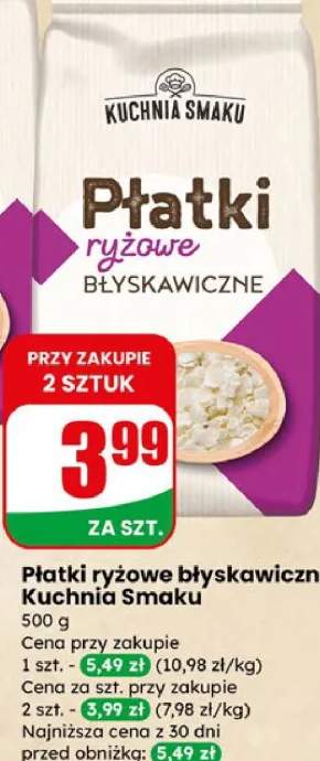 Płatki ryżowe błyskawiczne