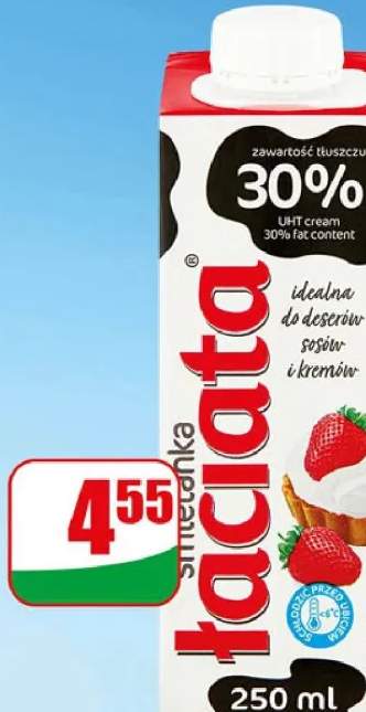 Śmietanka UHT 30% Łaciata