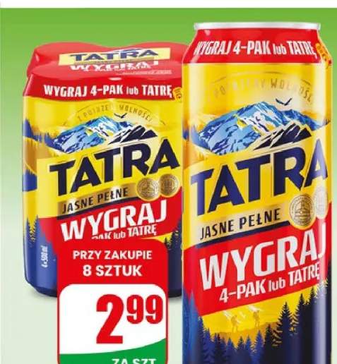 Piwo Tatra Pils