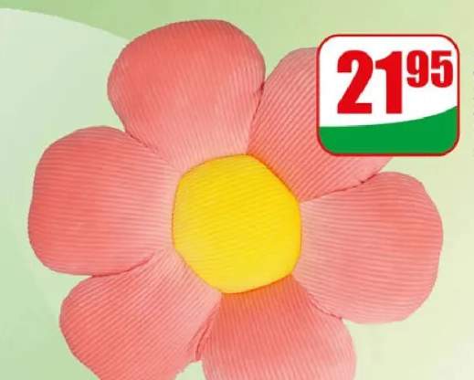 Poduszka w kształcie kwiatka