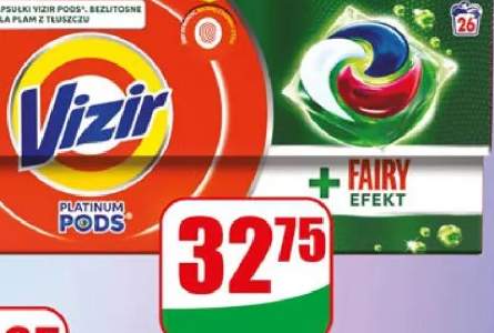Kapsułki do prania Vizir