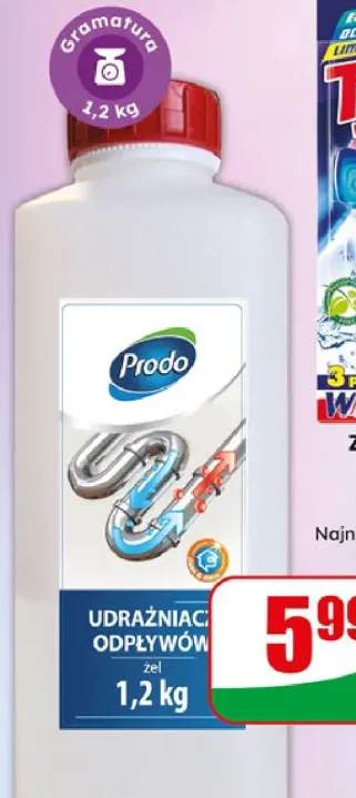 Żel do udrożniania rur Prodo