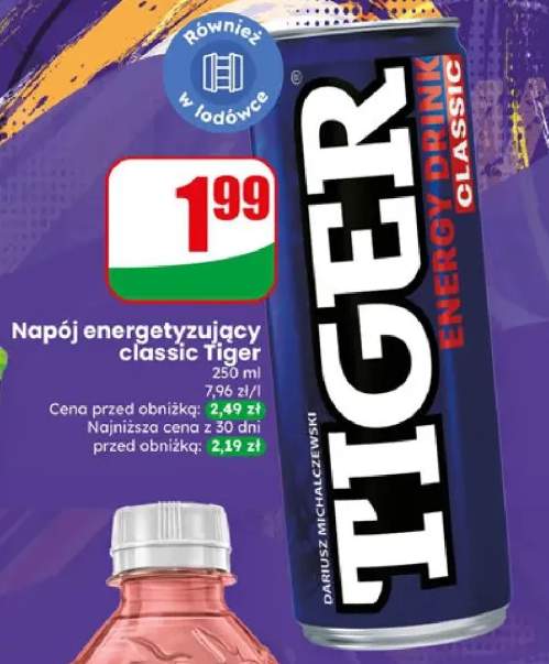 Napój energetyzujący classic Tiger