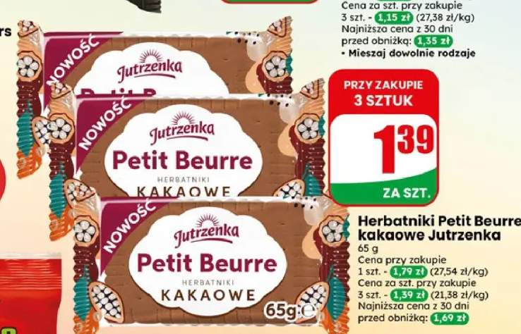 Herbatniki Petit Beurre kakaowe