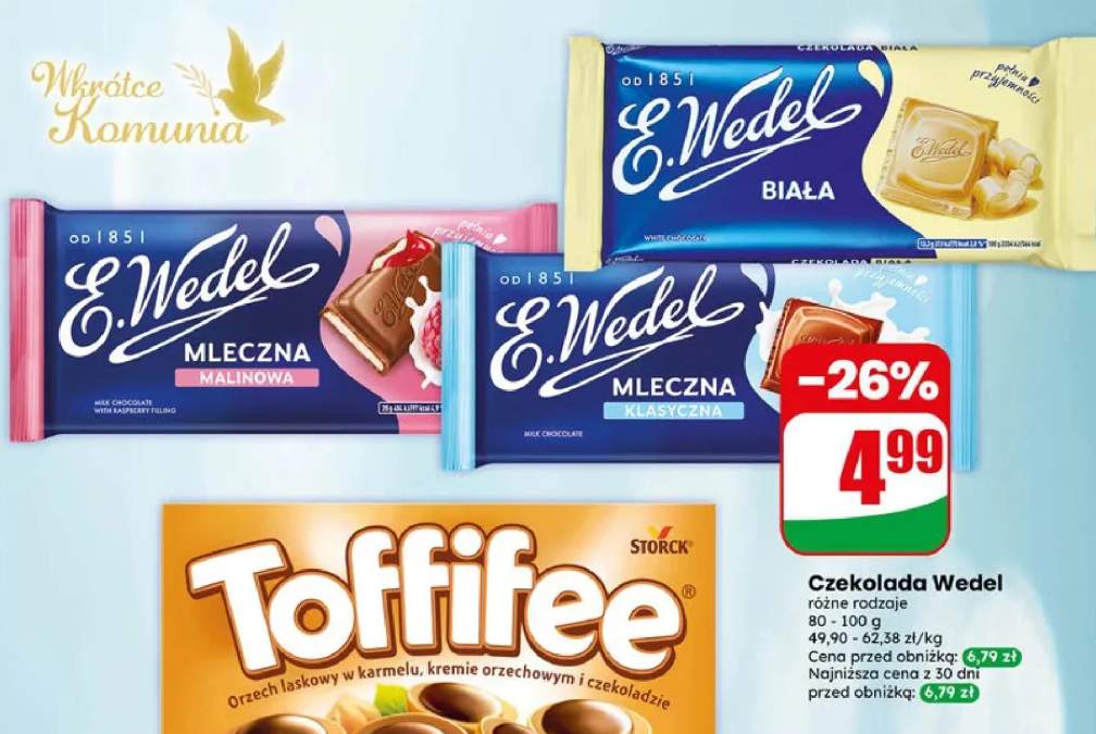 Bombonierka orzech laskowy w karmelu, kremie orzechowym i czekoladzie