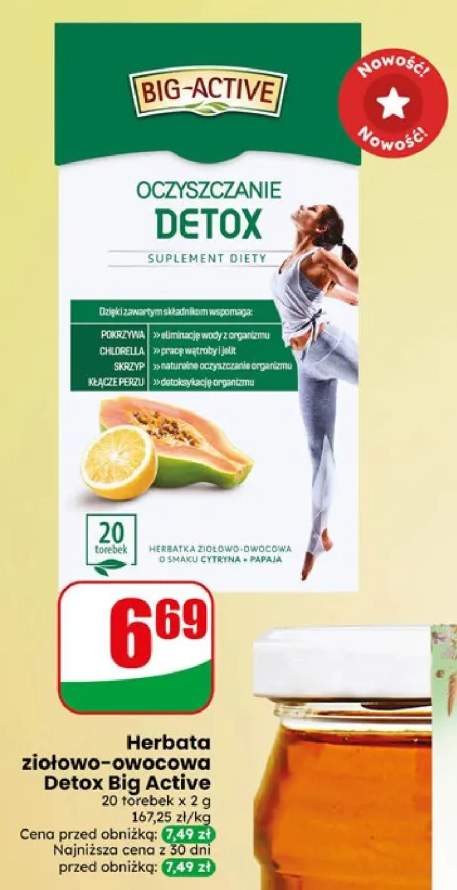 Herbata ziołowo-owocowa Detox