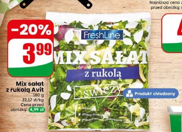 Mix sałat z rukolą