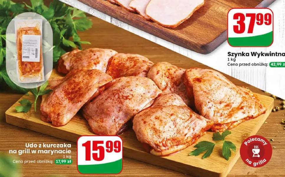 Udo z kurczaka na grill w marynacie