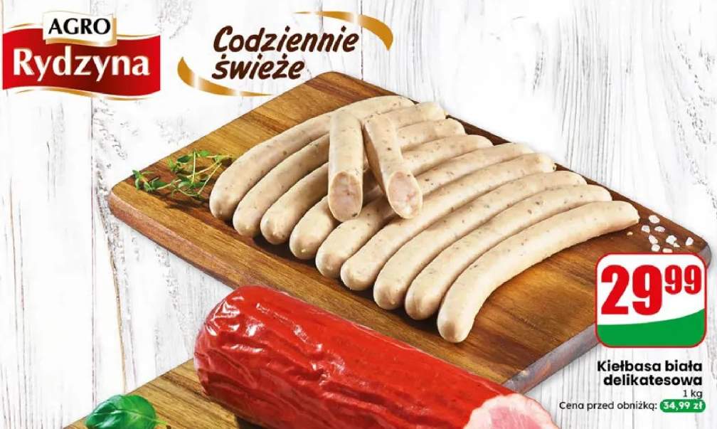 Kiełbasa biała delikatesowa