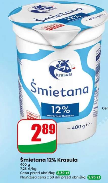 Śmietana 12% Krasula