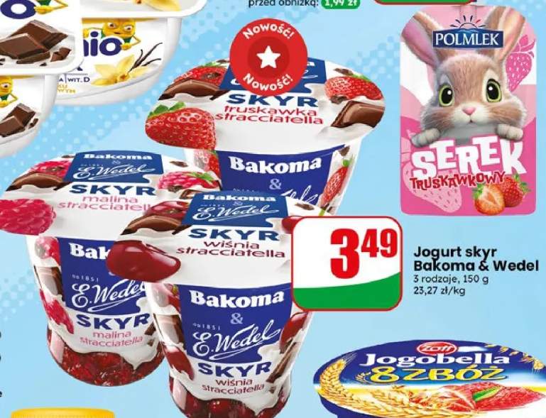 Jogurt skyr 3 rodzaje