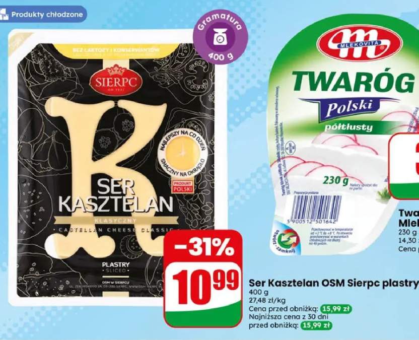 Twaróg półtłusty