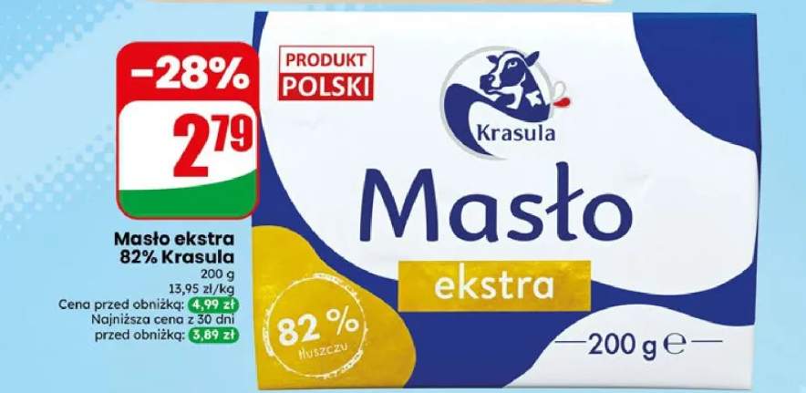 Masło ekstra 82%
