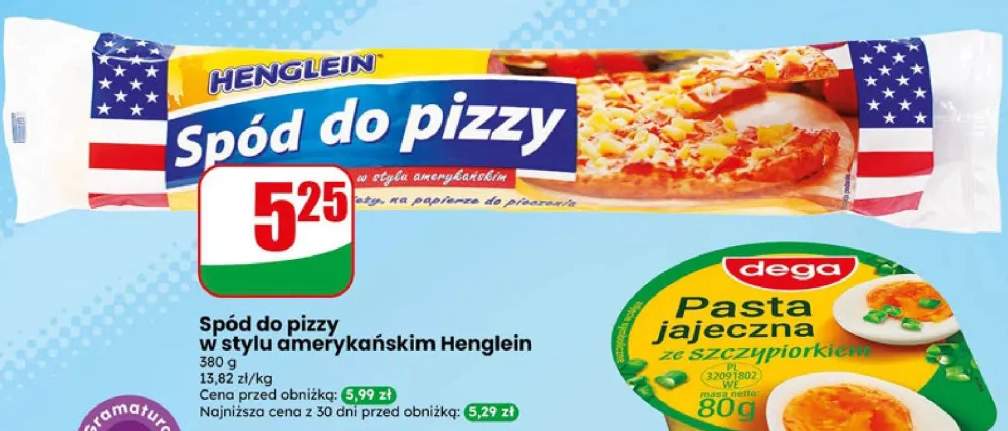 Spód do pizzy w stylu amerykańskim