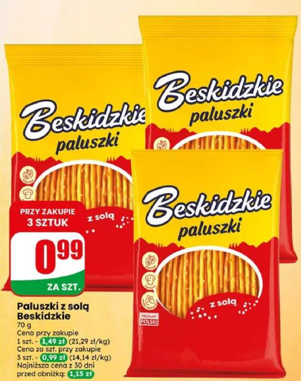 Paluszki z solą