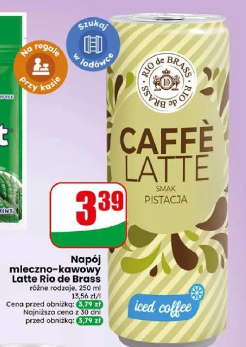 Napój mleczno-kawowy różne rodzaje