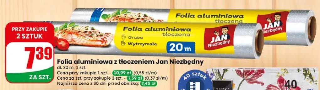 Folia aluminiowa z tłoczeniem