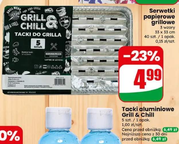 Serwetki papierowe grillowe