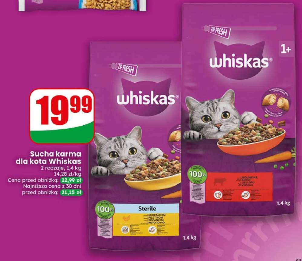 Sucha karma dla kota