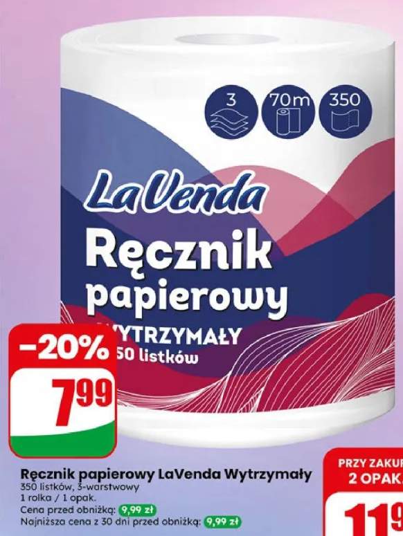 Ręcznik papierowy wytrzymały