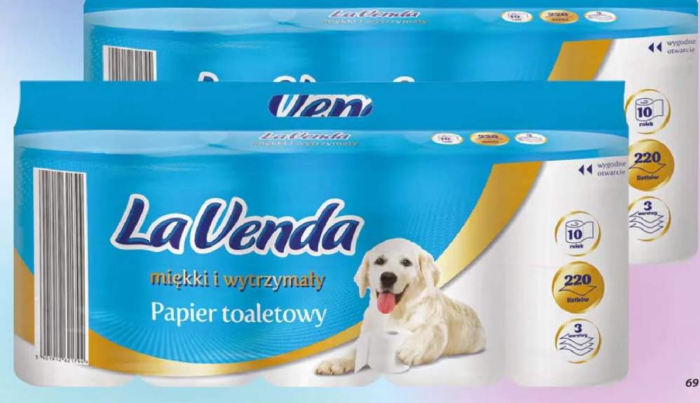 Papier toaletowy miękki i wytrzymały