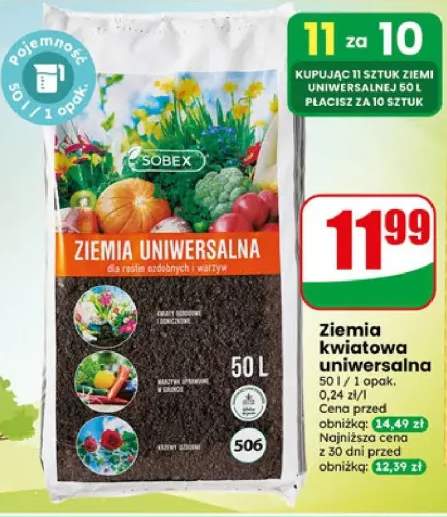 Ziemia kwiatowa uniwersalna