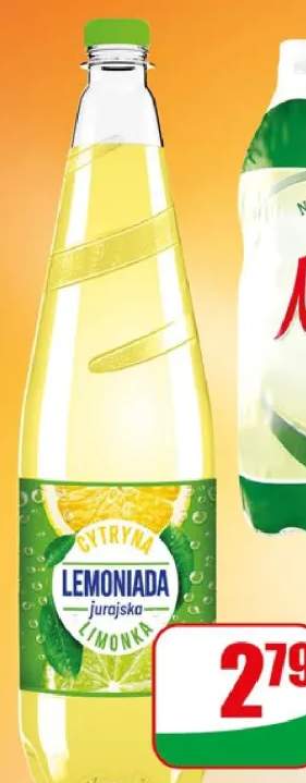 Lemoniada gazowana cytryna limonka Jurajska