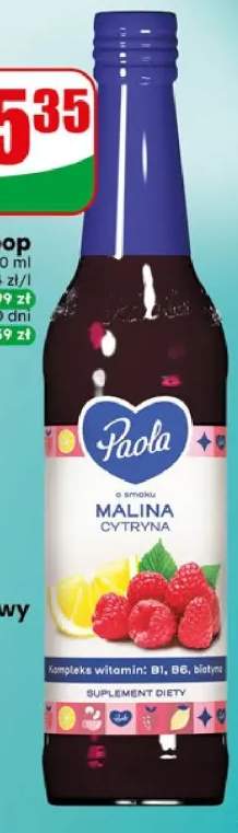 Syrop Paola Hoop różne rodzaje