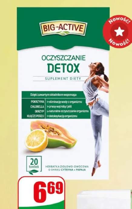 Herbata ziołowo-owocowa Detox
